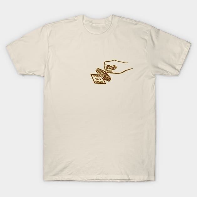 Stag To A Vixen Stamp T-Shirt by Vixen Games